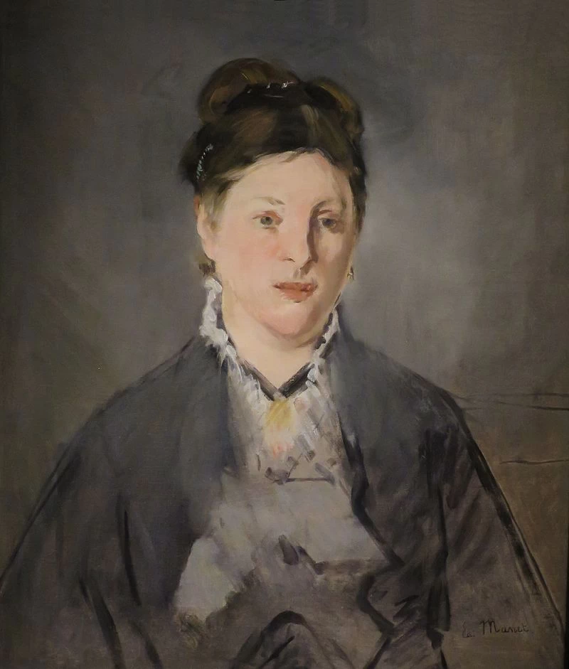  271-Édouard Manet, Ritratto della moglie, 1866 